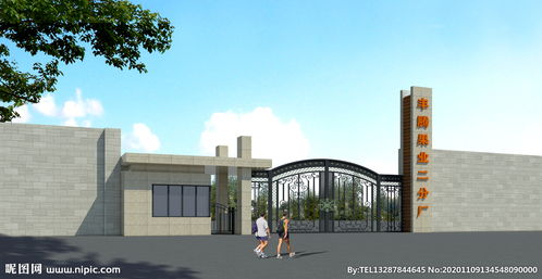 現(xiàn)代工廠大門建筑設(shè)計(jì)案例及效果圖制作要點(diǎn)